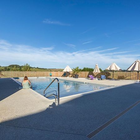 Camping Domaine Saane Et Mer Quiberville Kültér fotó