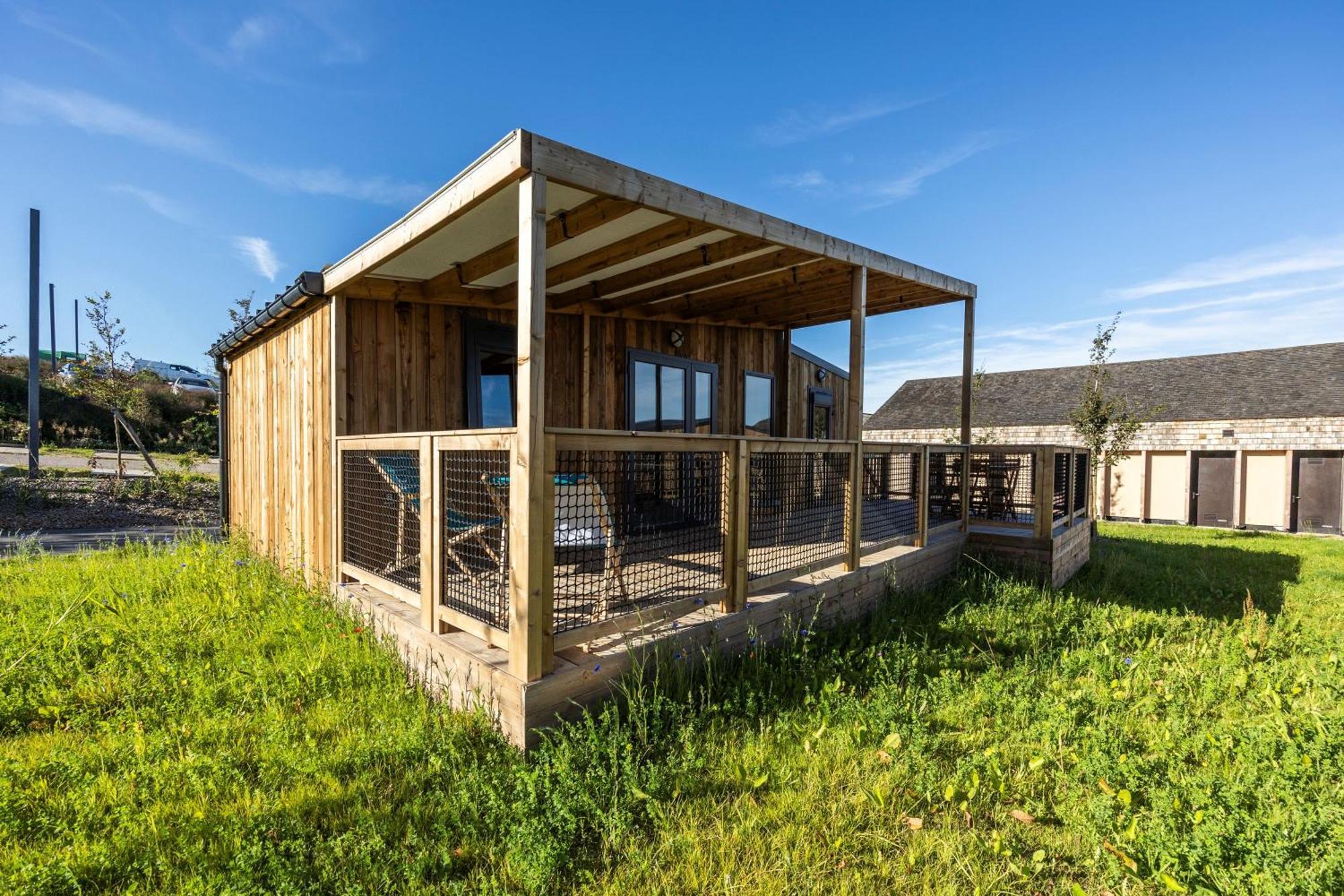 Camping Domaine Saane Et Mer Quiberville Kültér fotó