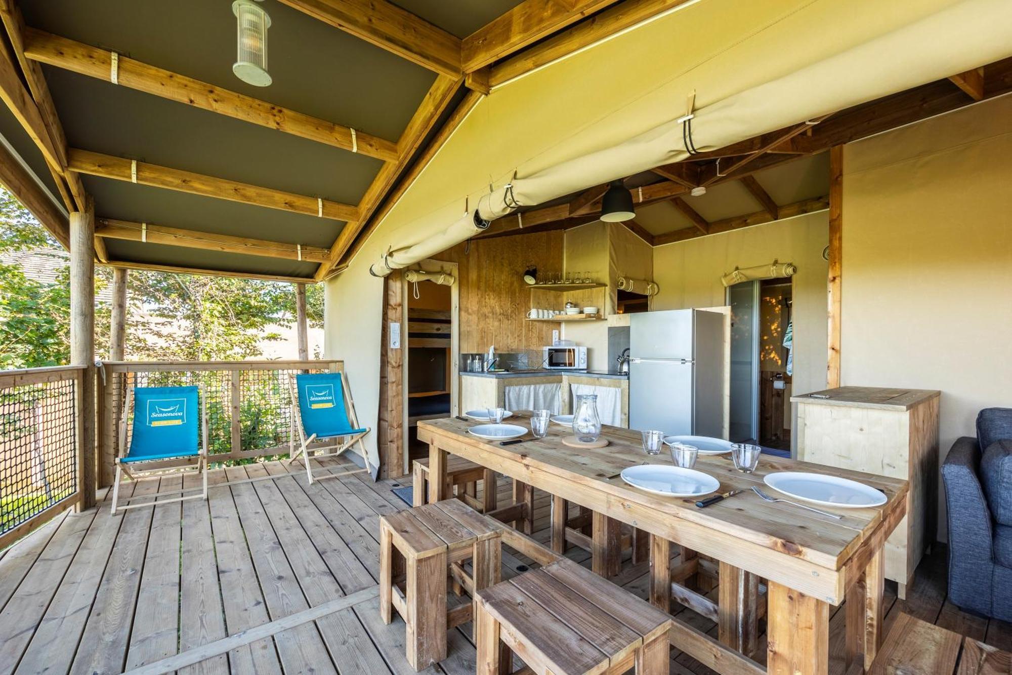 Camping Domaine Saane Et Mer Quiberville Szoba fotó
